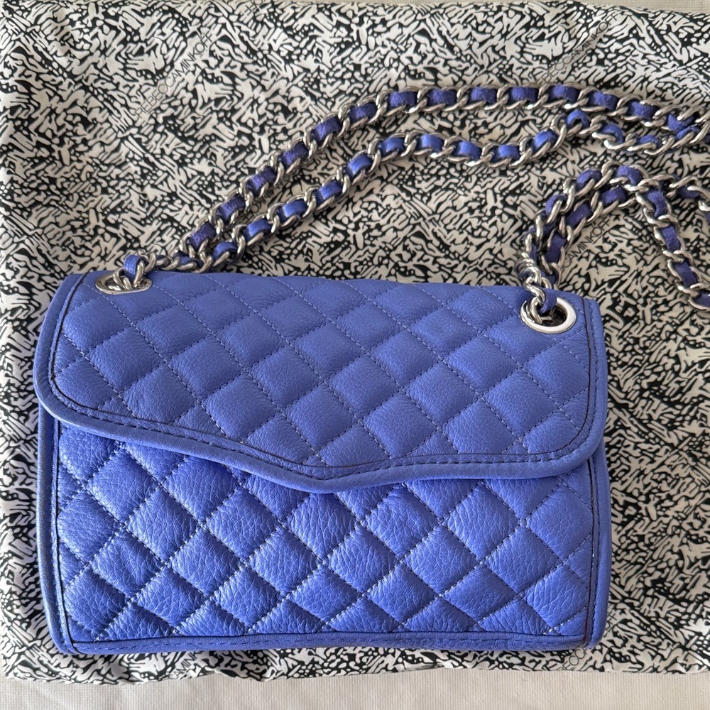 Rebecca Minkoff Royal Blue Quilted Shoulder Bag